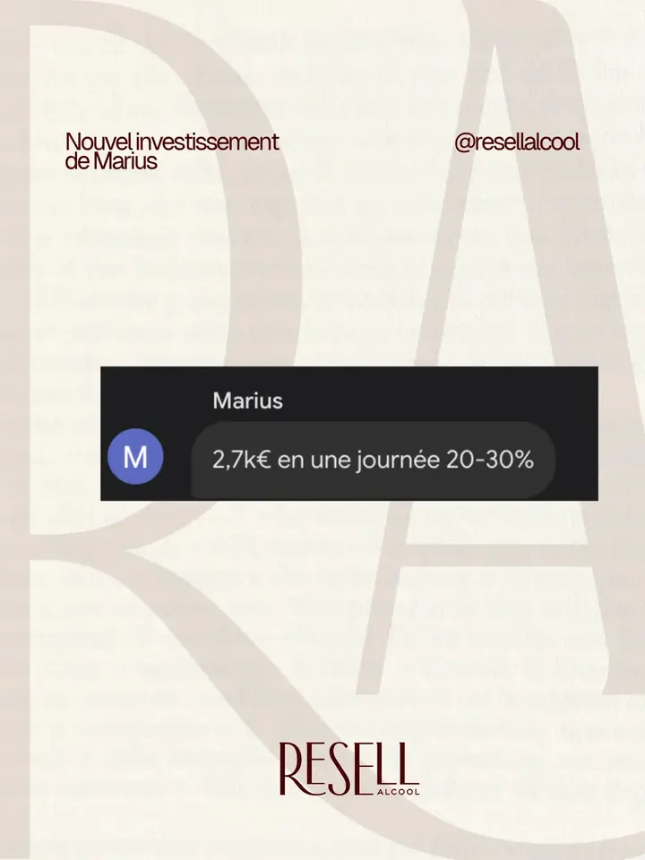 Retour de Marius : 2,7 k€ en une journée