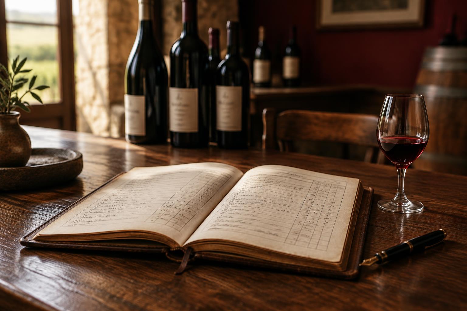 Registre d'allocation d'un domaine viticole, accès aux grands crus au prix du domaine