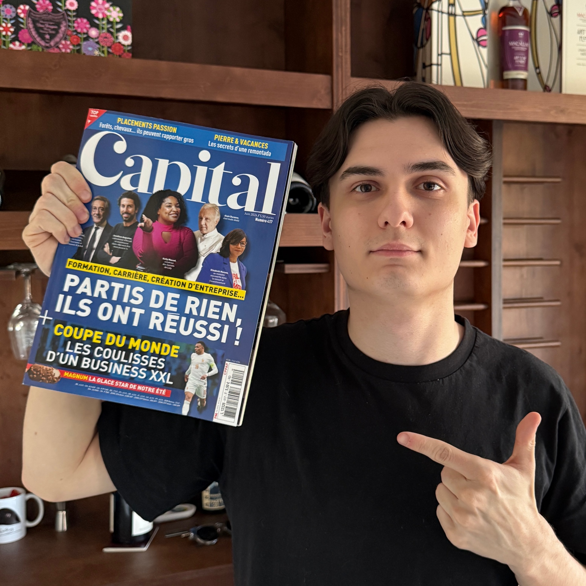 Resell Alcool mis en avant dans Capital