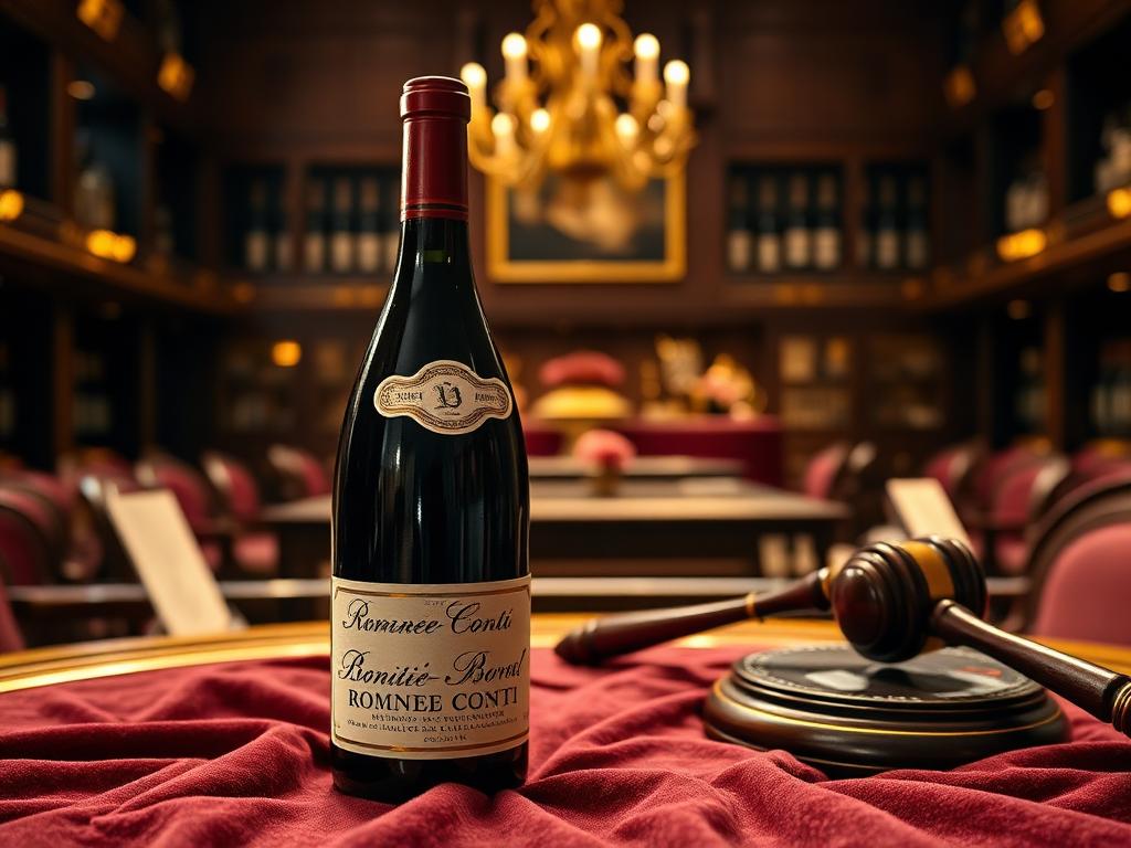 Romanée-Conti 1945 : une nouvelle vente record à 812 500 dollars qui secoue le marché du vin
