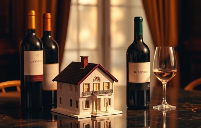 Allier investissement dans les vins et l'immobilier