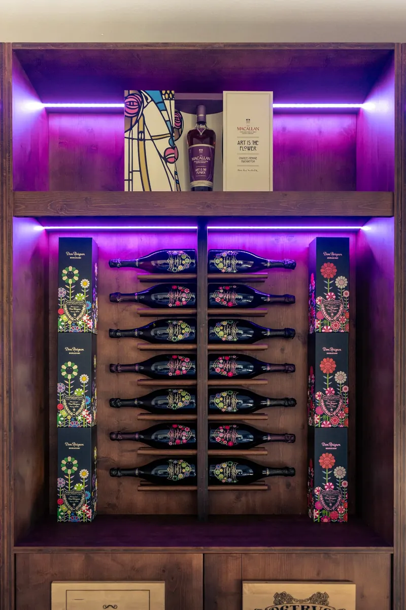 Cave - Dom Pérignon Murakami et Macallan