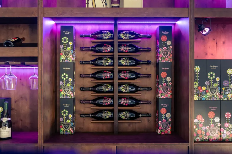 Cave - Dom Pérignon Murakami vue large
