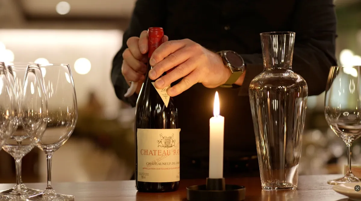 Dégustation Château Rayas entre membres