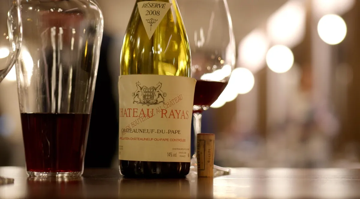 Étiquette Château Rayas Réserve 2008