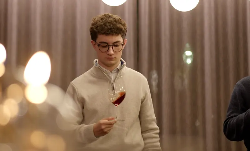 Analyse du vin en verre